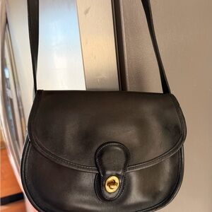 Coach Vintage 9954 Black Leather